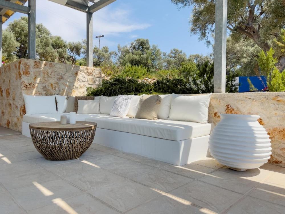 Zidanos Luxurious Sea Front Villa Marandokhórion Bagian luar foto