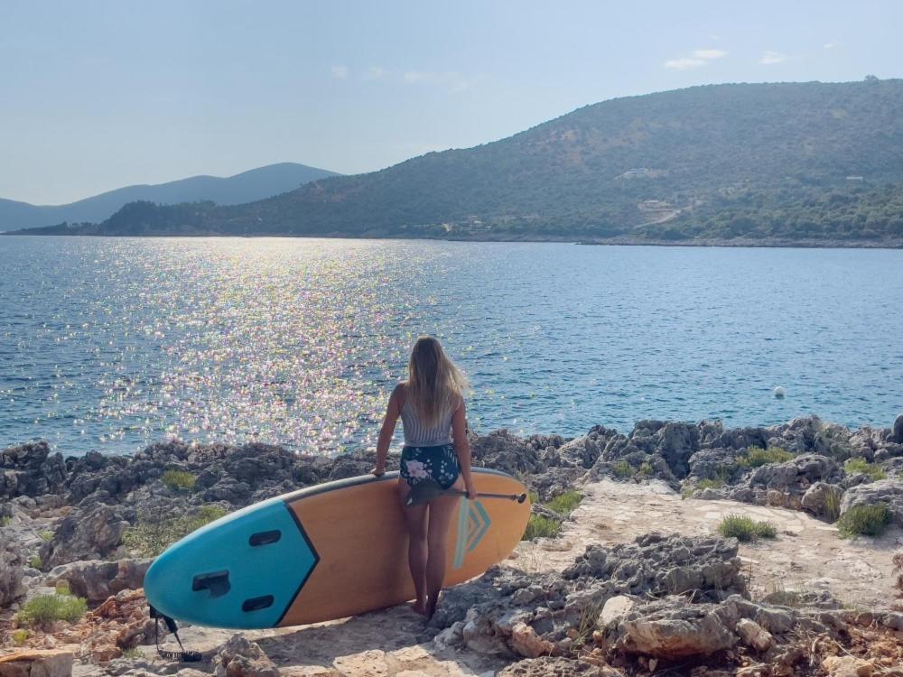 Zidanos Luxurious Sea Front Villa Marandokhórion Bagian luar foto