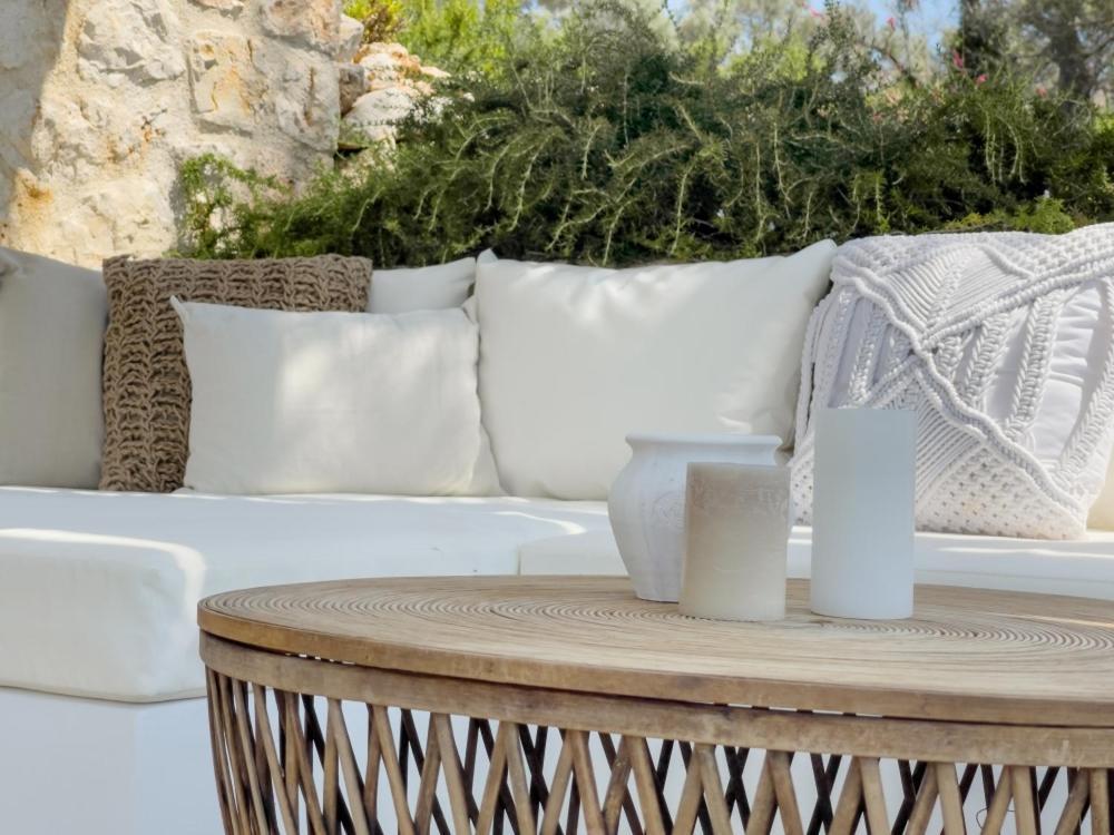 Zidanos Luxurious Sea Front Villa Marandokhórion Bagian luar foto