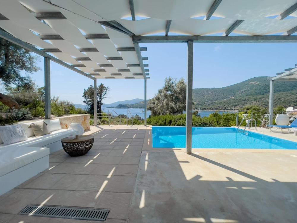 Zidanos Luxurious Sea Front Villa Marandokhórion Bagian luar foto