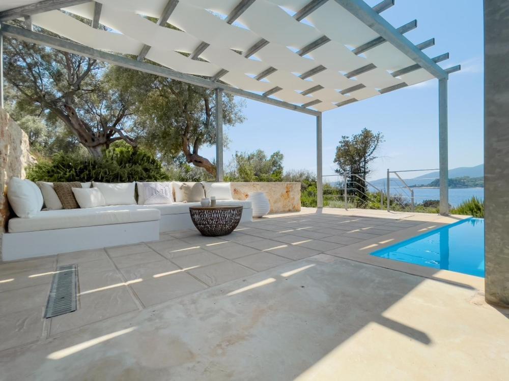 Zidanos Luxurious Sea Front Villa Marandokhórion Bagian luar foto