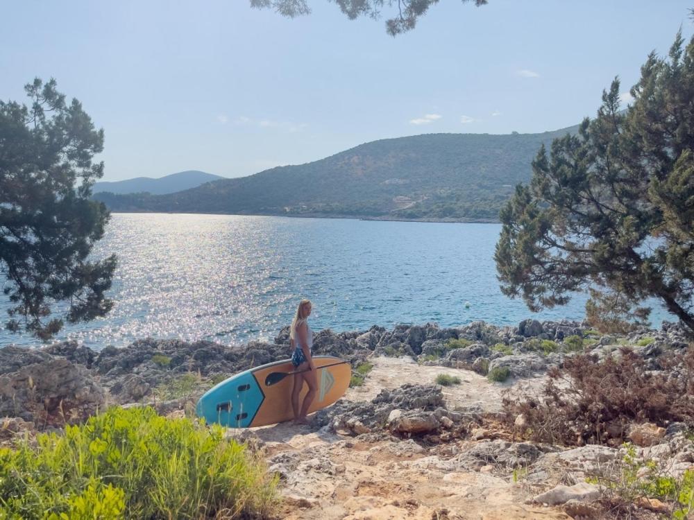 Zidanos Luxurious Sea Front Villa Marandokhórion Bagian luar foto